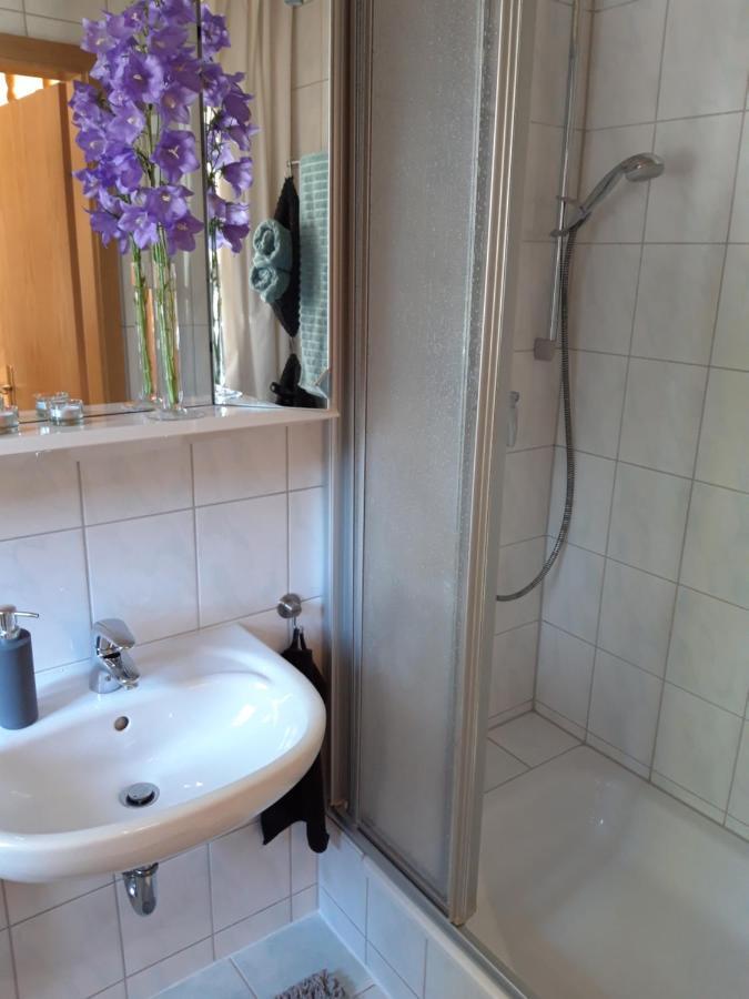 Schonfeld  Ein Bett Im Kornfeld - Haus Weitblick - Mit Innenpool מראה חיצוני תמונה